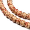 Synthetic Turquoise Beads Strands TURQ-F019-03A-4