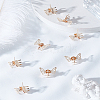 10Pcs Zinc Alloy Claw Hair Clips OHAR-LP0002-05G-3