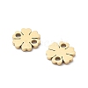 304 Stainless Steel Laser Cut Flower Connector Charms STAS-M111-12G-02-2