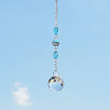 Crystal Glass Sun Catcher Pendant PW-WGA4FA9-01-1