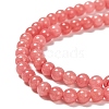 Natural Malaysia Jade Bead Strands X-G-M101-4mm-04-3