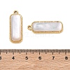 Natural Freshwater Shell Pendants SA-CBA11D7-11A-G-3