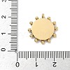 304 Stainless Steel with Synthetic Shell Pendants STAS-G374-02G-3