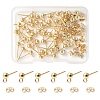 40Pcs 304 Stainless Steel Ball Post Stud Earring Findings STAS-FS0001-76G-1