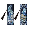 2Pcs DIY Diamond Painting Bookmarks Kits DIAM-PW0010-17C-1