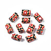 Handmade Polymer Clay Beads CLAY-N008-046-18-1