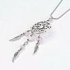 Alloy Pendant Necklaces NJEW-JN01909-4