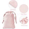 DELORIGIN 28Pcs 7 Colors Velvet Jewelry Drawstring Bags TP-DR0001-02B-6