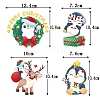 12Pcs Christmas Paper Pendant Decorations PW-WGCB8AF-01-5