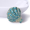 Shell Shape Enamel Pin PW-WG981AE-04-1