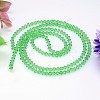 Faceted Bicone Imitation Austrian Crystal Glass Bead Strands G-PH0007-15-6mm-2