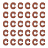 Opaque Acrylic European Beads LS-OACR-TAC0019-006C-2