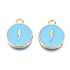 Alloy Enamel Pendants ENAM-N054-89C-2