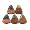 Resin & Wood Pendants WOOD-S061-02F-1