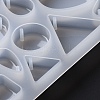 DIY Geometric Shape Pendant Silicone Molds DIY-E057-03-6