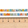 Electroplate Glass Beads Strands EGLA-B011-04A-03-4