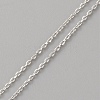 925 Sterling Silver Cable Chains CHC-TAC0008-02-2