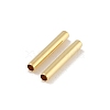 Brass Tube Beads KK-H503-03G-01-2