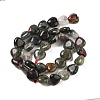 Natural African Bloodstone Beads Strands G-B022-35C-4