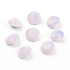 Pointed Back & Back Plated K9 Glass Rhinestone Cabochons RGLA-J012-8mm-395-1