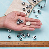20Pcs 2 Colors Silicone Beads SIL-TA0001-07A-4