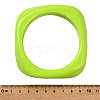 Acrylic Bangles for Women BJEW-G356-01B-2