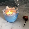 Eggshell Shape Candle Holder Silicone Molds DIY-I111-01-2