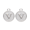 Alloy Pendant Cabochon Settings PALLOY-N156-01V-P-2