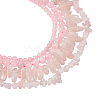 Kissitty 4 Strands 4 Style Natural Rose Quartz Stone Bead Strands G-KS0001-11-20