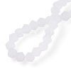 Imitation Jade Frosted Glass Bead Strands EGLA-A039-J2mm-MD06-4