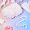 Super Bulky Faux Mink Fur Polyester Yarn YCOR-TAC0001-02A-5