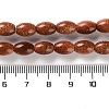 Synthetic Goldstone Beads Strands G-I369-B21-01B-5