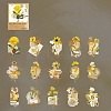 30Pcs 6 Styles PET Waterproof Self-Adhesive Decorative Stickers PW-WG84005-02-1