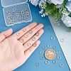 Unicraftale 50Pcs 2 Style 304 Stainless Steel Linking Rings STAS-UN0041-33-2