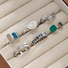 Alloy Open Cuff Rings Sets PW-WG1DCCB-01-4