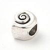 Tibetan Style Alloy European Beads PALLOY-P293-143AS-2