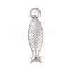 304 Stainless Steel Pendants STAS-K322-09P-1