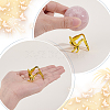 Alloy Crystal Ball Holders ODIS-WH0007-59B-G-3
