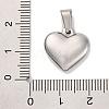 304 Stainless Steel Pendants STAS-P278-01U-P-1-3