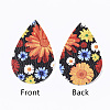 PU Leather Big Pendants X-FIND-T058-B01-1