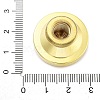 Golden Tone Wax Seal Brass Stamp Heads STAM-P002-01G-01-3