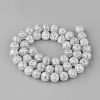 Synthetic Crackle Quartz Beads Strands X-GLAA-S134-8mm-09-2
