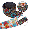 Ethnic Style Polyester Ribbon OCOR-GF0002-04B-4