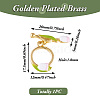 Brass Enamel Toggle Clasps X1-KK-N231-282-3