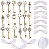 SUNNYCLUE Skeleton Key Charm DIY Jewelry Making Kit for Crafts Gifts DIY-SC0017-35-1