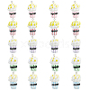 30Pcs Popcorn Resin Pendants RESI-SC0006-80-7