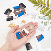 Olycraft 3D Printed Charm Dangle Earring Making Kit for Girl Women DIY-OC0007-64-3