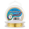 BENECREAT Round Brass Wire for Jewelry Making CWIR-BC0006-09-0.8mm-1