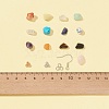 DIY Gemstone Chips Earring Making Kit DIY-FS0003-19-6