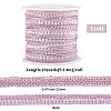 10Yards Polyester Lace Trim Ribbon OCOR-GF0004-83F-2
